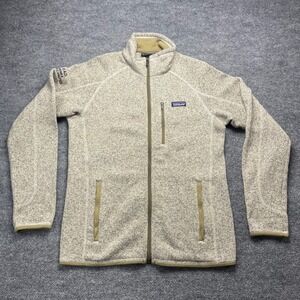 Patagonia Better Sweater Full Zip Jacket Mens Medium Bleached Stone 25527 Gilead